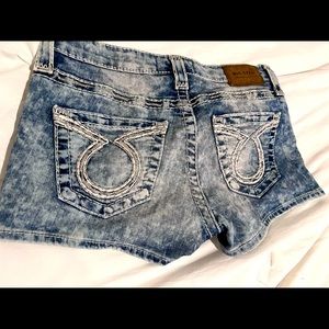 Big star vintage collection denim shorts size 26
